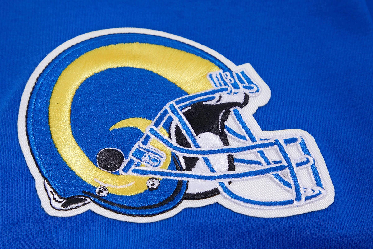 NFL LOS ANGELES RAMS RETRO CLASSIC MEN'S STRIPED TEE (ROYAL BLUE)