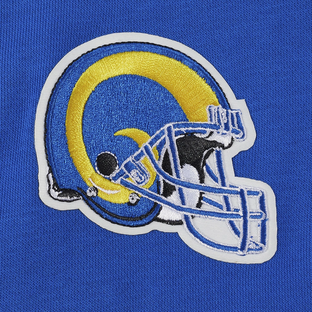NFL LOS ANGELES RAMS RETRO CLASSIC WOMEN'S CREWNECK (ROYAL BLUE)