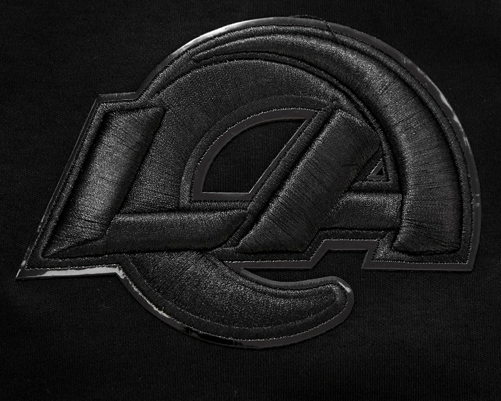 NFL LOS ANGELES RAMS TRIPLE BLACK MEN'S TEE (TRIPLE BLACK)