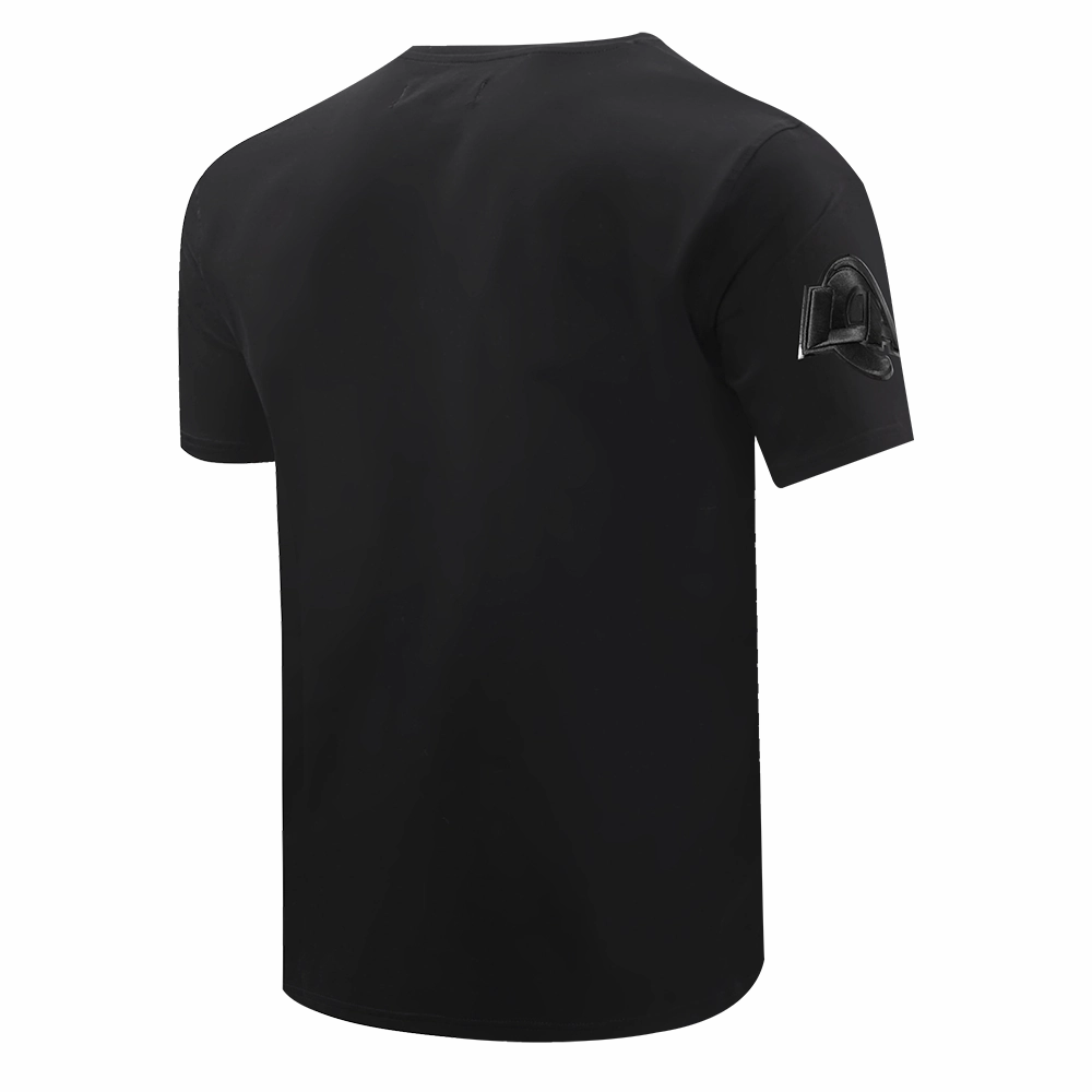 NFL LOS ANGELES RAMS TRIPLE BLACK MEN'S TEE (TRIPLE BLACK)