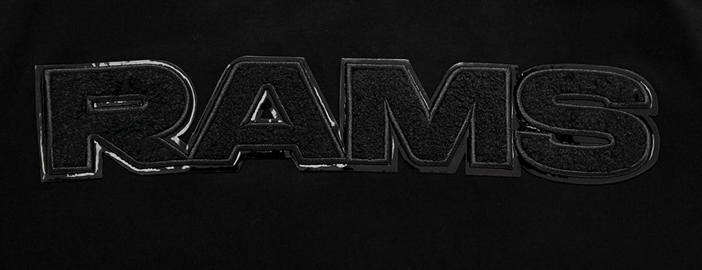 NFL LOS ANGELES RAMS TRIPLE BLACK MEN'S TEE (TRIPLE BLACK)