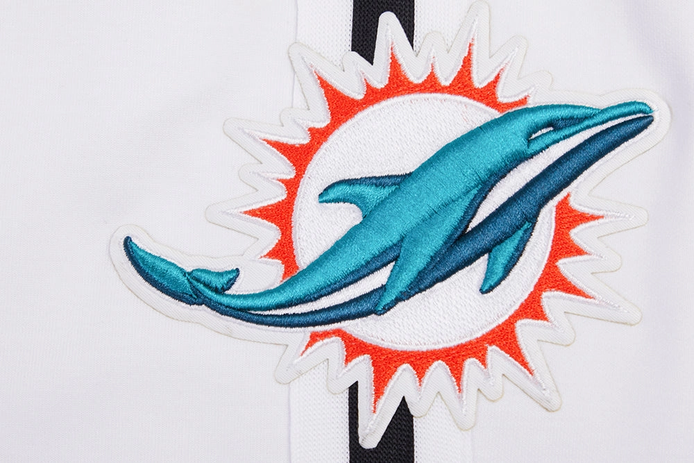 NFL MIAMI DOLPHINS CLASSIC CHENILLE MEN'S SHORT (WHITE)