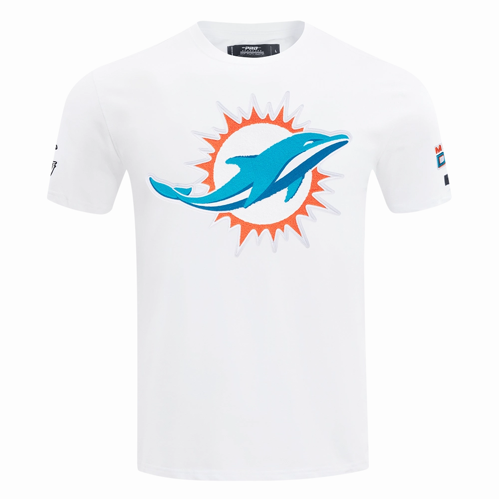 NFL MIAMI DOLPHINS MASHUP MEN'S TEE (WHITE)