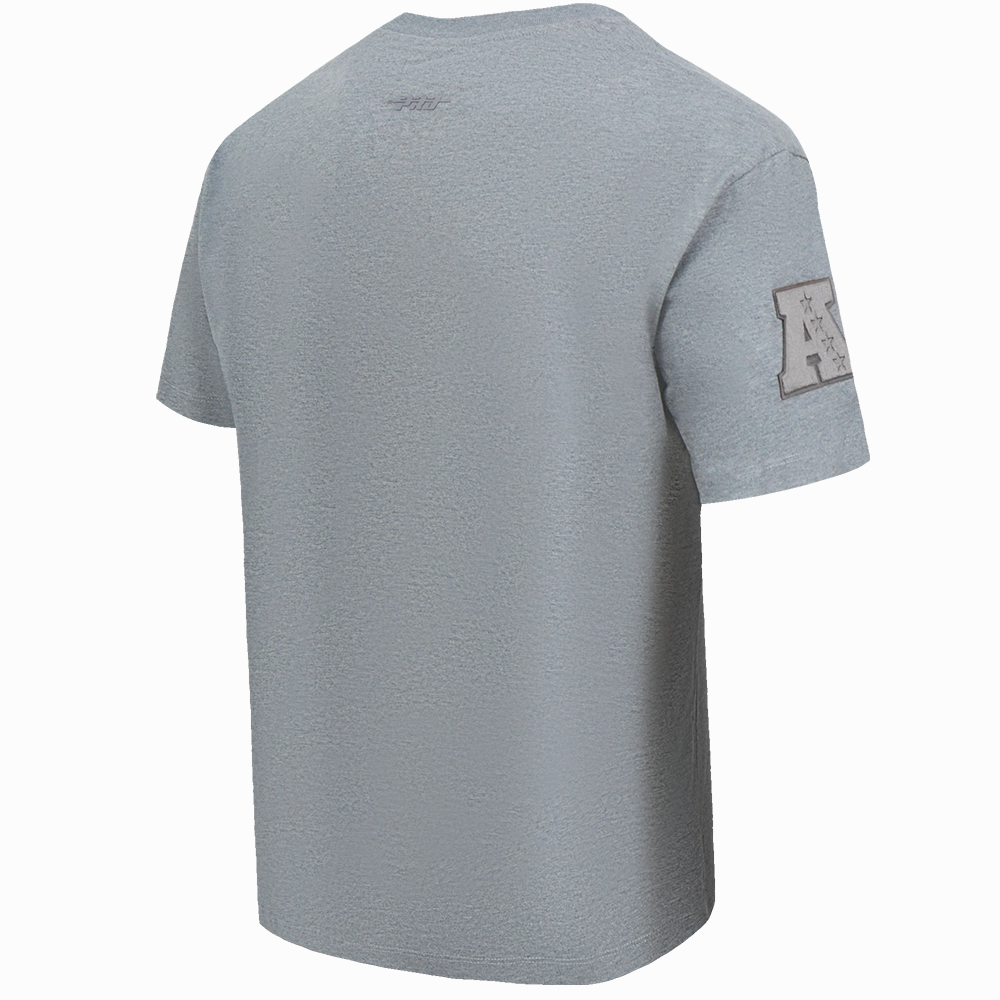 NFL MIAMI DOLPHINS NEUTRAL MEN'S DROP SHOULDER TEE (DARK HEATHER GRAY)