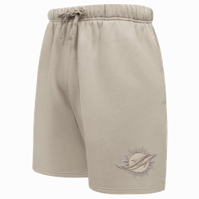 NFL MIAMI DOLPHINS NEUTRAL MEN'S FLC SHORT (TAUPE)