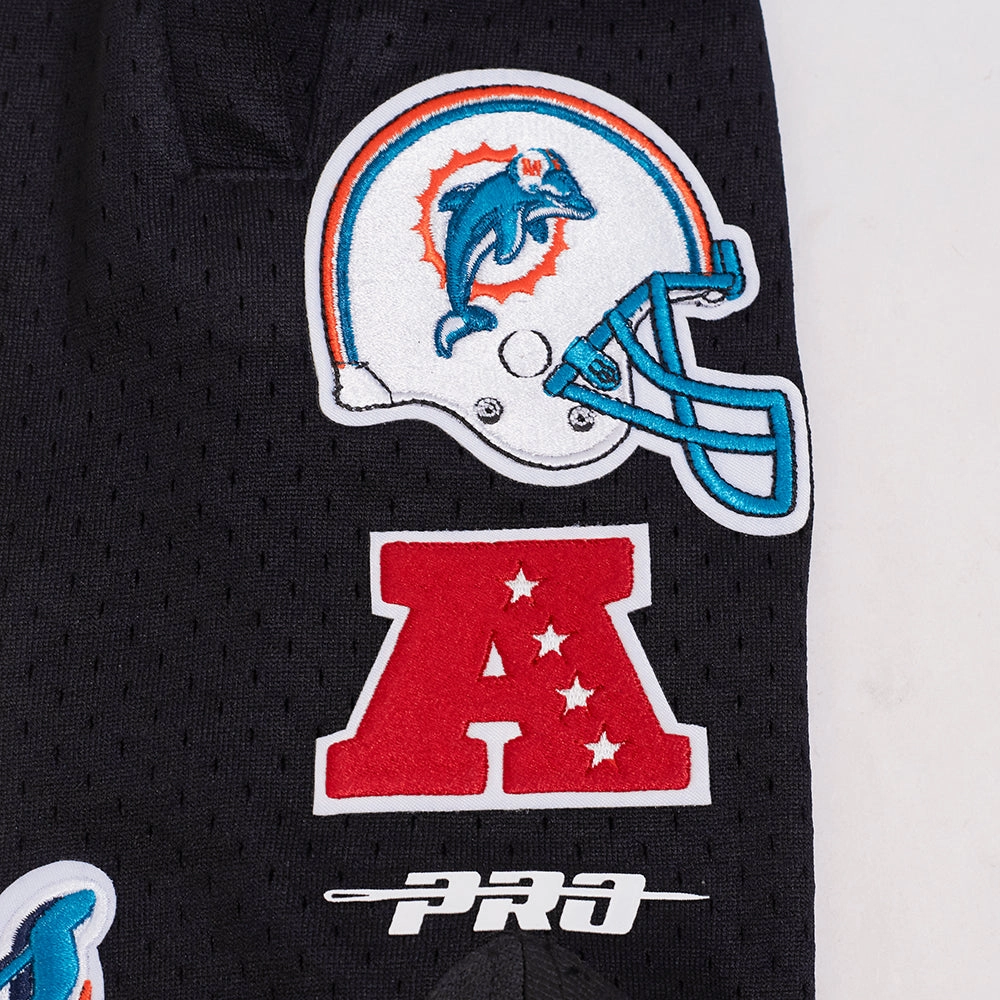 NFL MIAMI DOLPHINS RETRO CLASSIC MEN'S 2.0 SHORT (EGGSHELL/ BLACK)