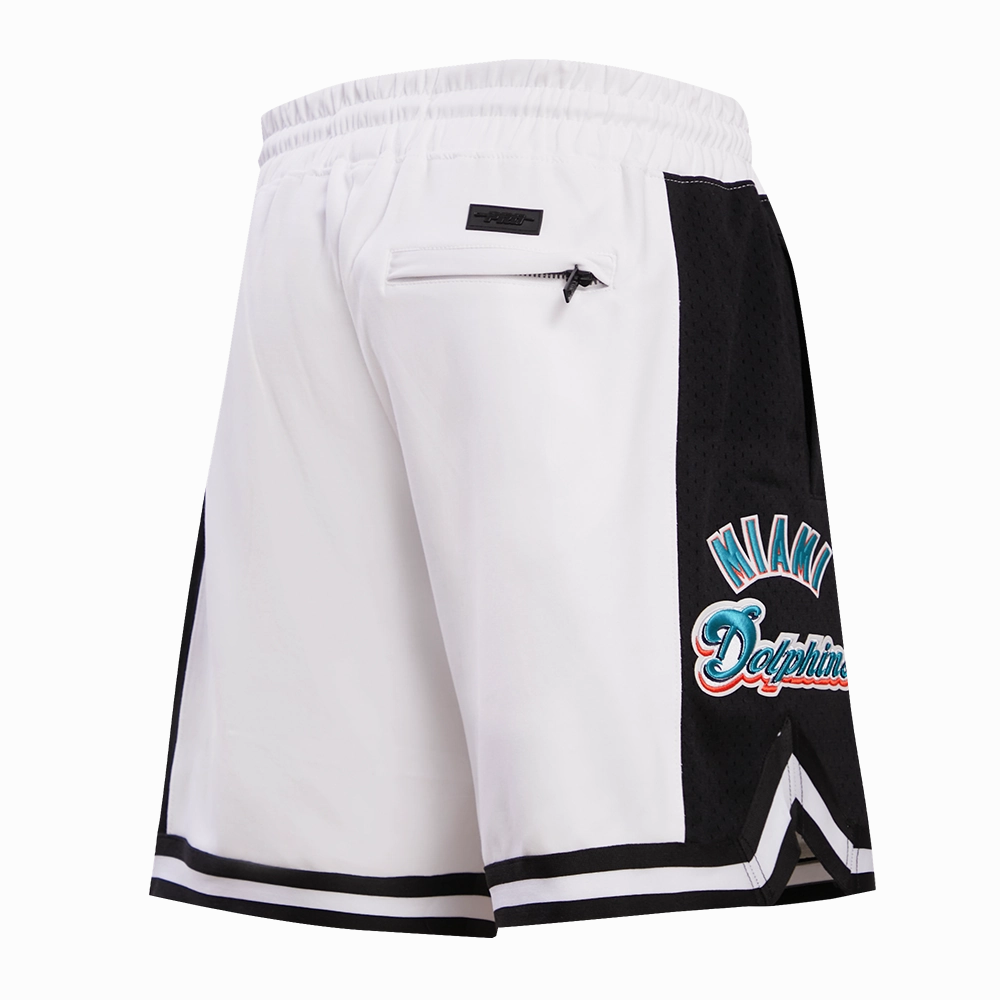 NFL MIAMI DOLPHINS RETRO CLASSIC MEN'S 2.0 SHORT (WHITE/BLACK)