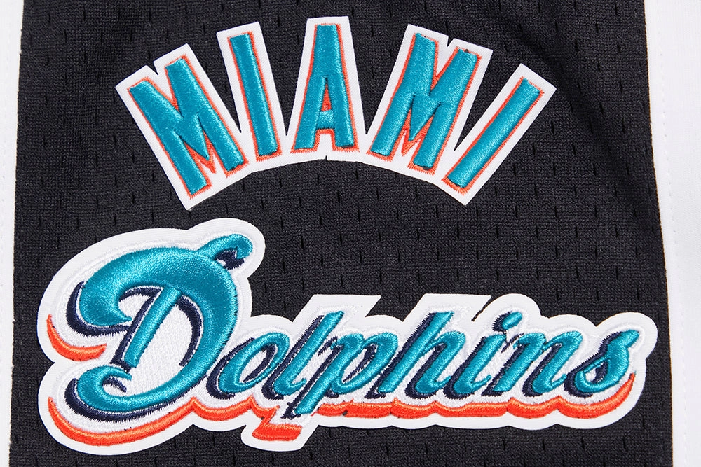 NFL MIAMI DOLPHINS RETRO CLASSIC MEN'S 2.0 SHORT (WHITE/BLACK)