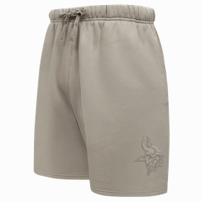 NFL MINNESOTA VIKINGS NEUTRAL MEN'S FLC SHORT (TAUPE)