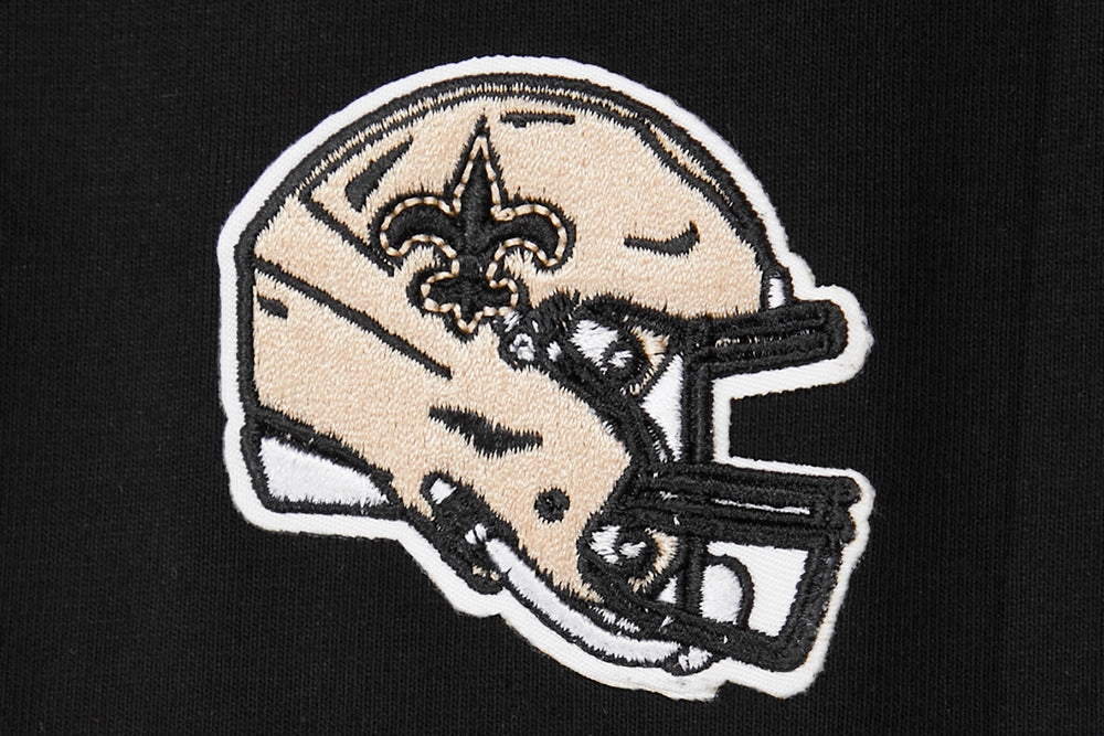 NFL NEW ORLEANS SAINTS CLASSIC WOMEN'S JERSEY LEGGING (BLACK)