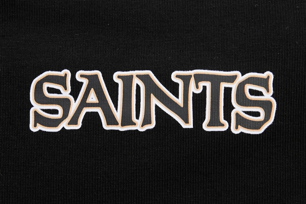 NFL NEW ORLEANS SAINTS CLASSIC WOMEN'S JERSEY LEGGING (BLACK)