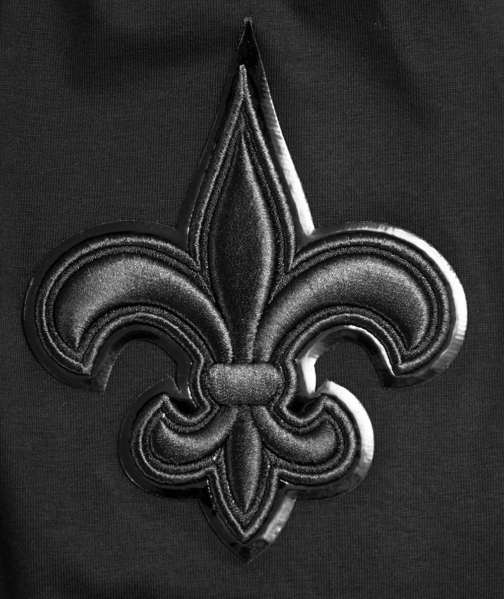 NFL NEW ORLEANS SAINTS TRIPLE BLACK MEN'S   TEE (TRIPLE BLACK)