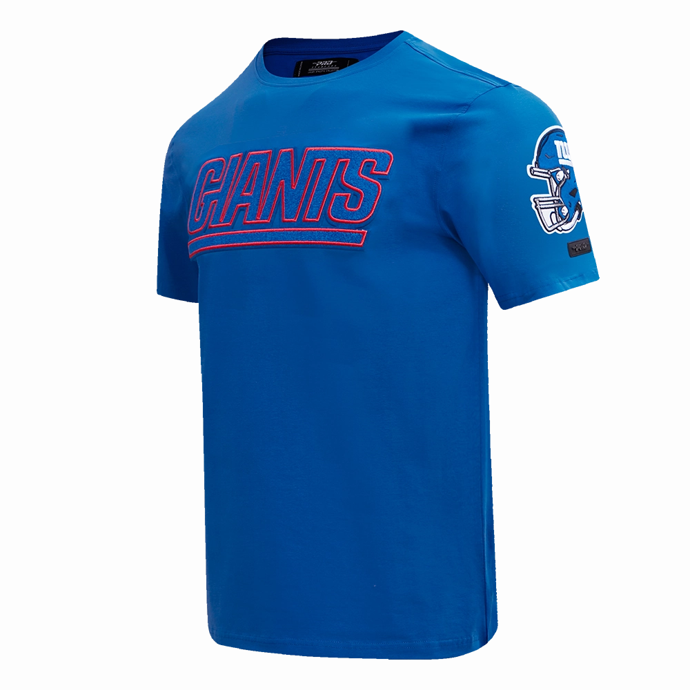 NFL NEW YORK GIANTS CLASSIC CHENILLE MEN'S   TEE (DODGER BLUE)