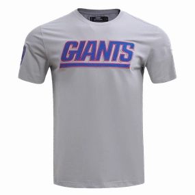 NFL NEW YORK GIANTS CLASSIC CHENILLE MEN'S   TEE (GRAY)