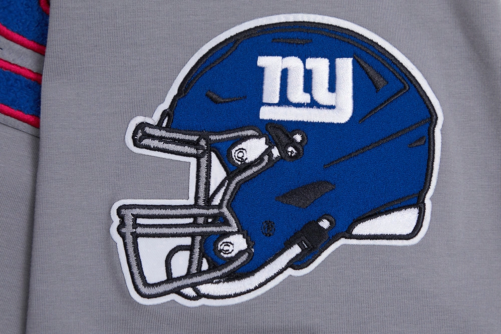 NFL NEW YORK GIANTS CLASSIC CHENILLE MEN'S   TEE (GRAY)