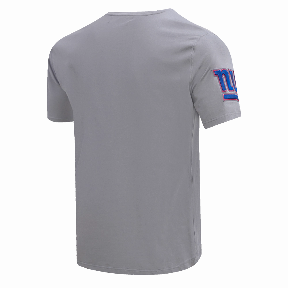 NFL NEW YORK GIANTS CLASSIC CHENILLE MEN'S   TEE (GRAY)