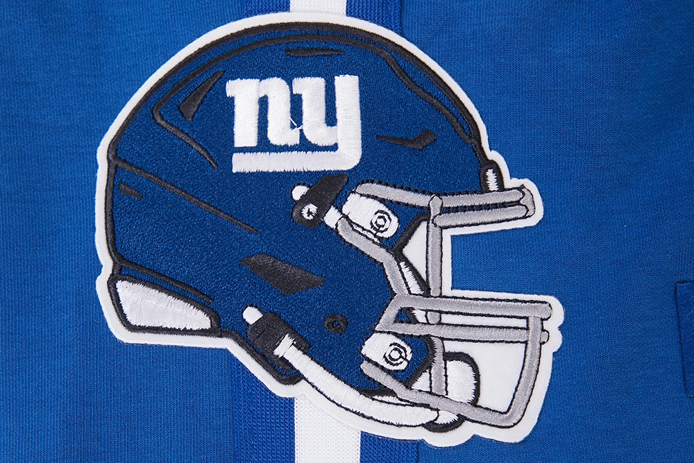 NFL NEW YORK GIANTS CLASSIC CHENILLE MEN'S DK SHORT (DODGER BLUE)