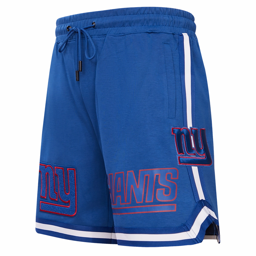 NFL NEW YORK GIANTS CLASSIC CHENILLE MEN'S DK SHORT (DODGER BLUE)