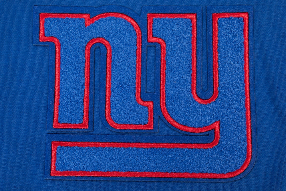 NFL NEW YORK GIANTS CLASSIC CHENILLE MEN'S DK SHORT (DODGER BLUE)