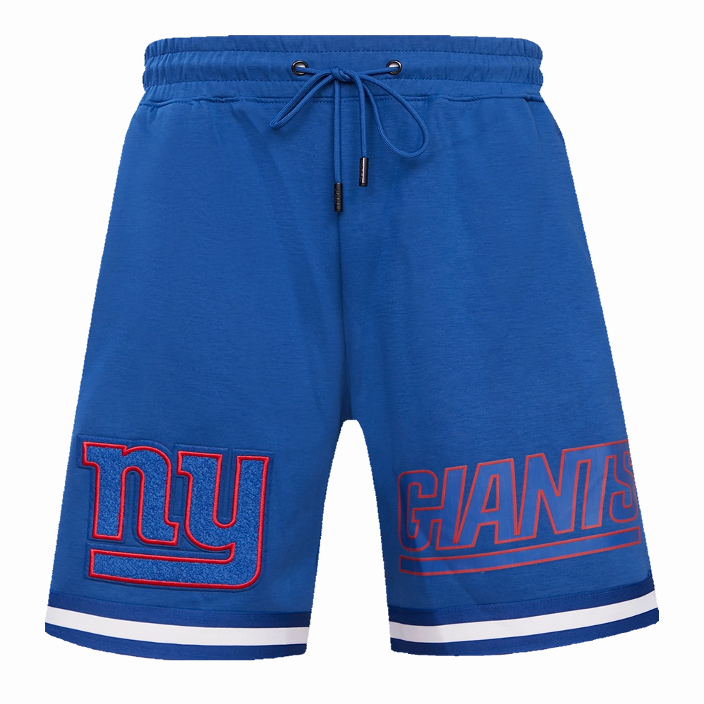 NFL NEW YORK GIANTS CLASSIC CHENILLE MEN'S DK SHORT (DODGER BLUE)