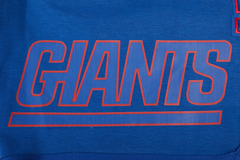 NFL NEW YORK GIANTS CLASSIC CHENILLE MEN'S DK SHORT (DODGER BLUE)