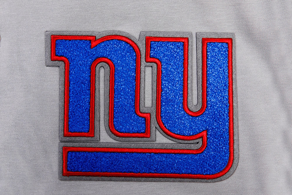 NFL NEW YORK GIANTS CLASSIC CHENILLE MEN'S DK SHORT (GRAY)