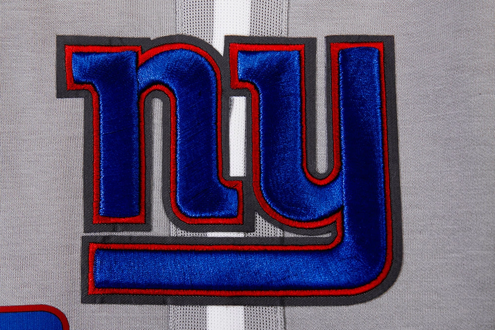 NFL NEW YORK GIANTS CLASSIC CHENILLE MEN'S DK SHORT (GRAY)