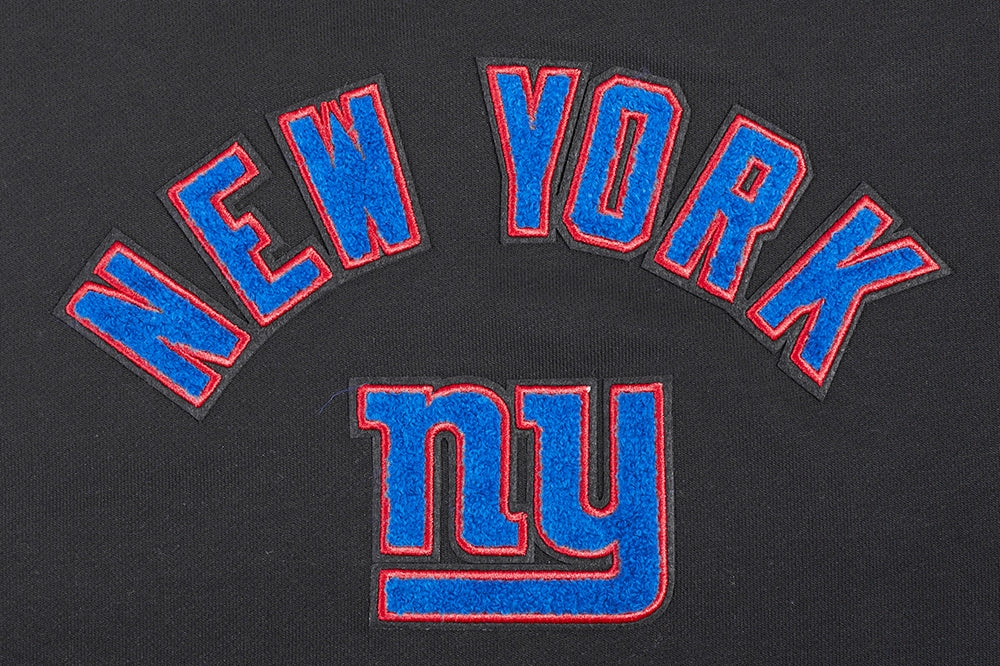 NFL NEW YORK GIANTS CLASSIC WOMEN'S CREWNECK (BLACK)