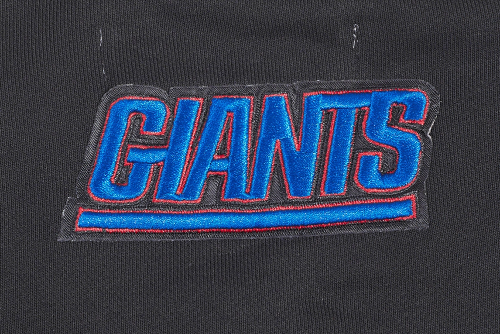NFL NEW YORK GIANTS CLASSIC WOMEN'S CREWNECK (BLACK)