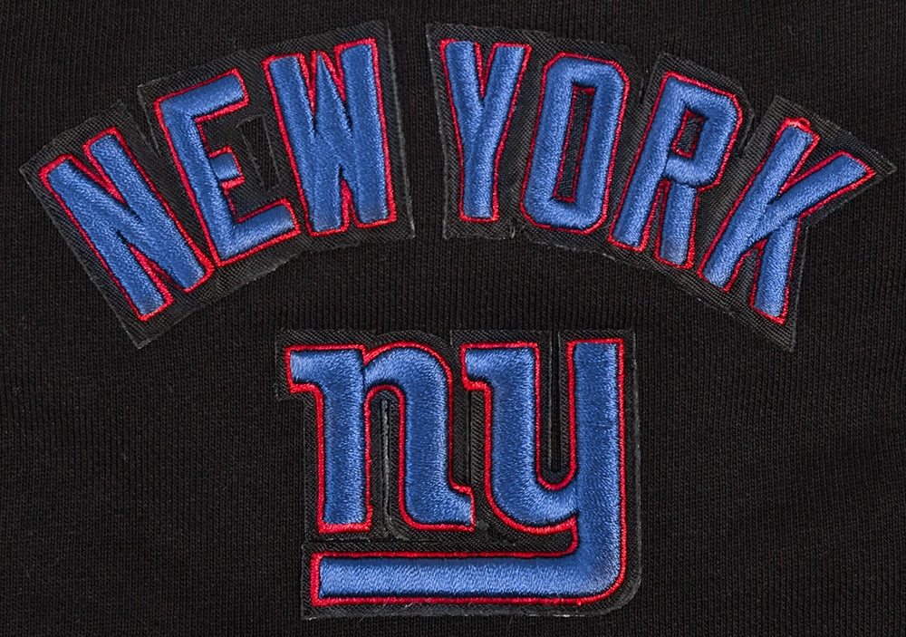 NFL NEW YORK GIANTS CLASSIC WOMEN'S FLEECE SHORT (BLACK)