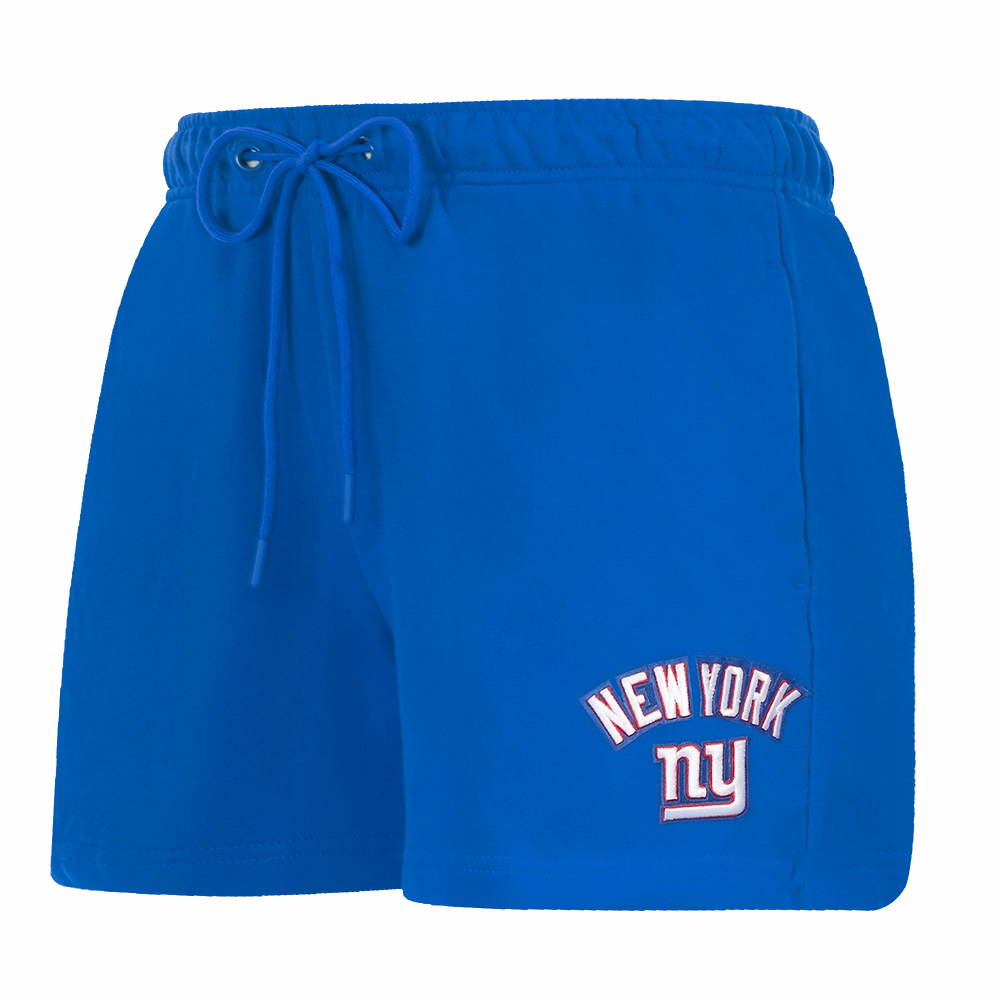 NFL NEW YORK GIANTS CLASSIC WOMEN'S FLEECE SHORT (DODGER BLUE)