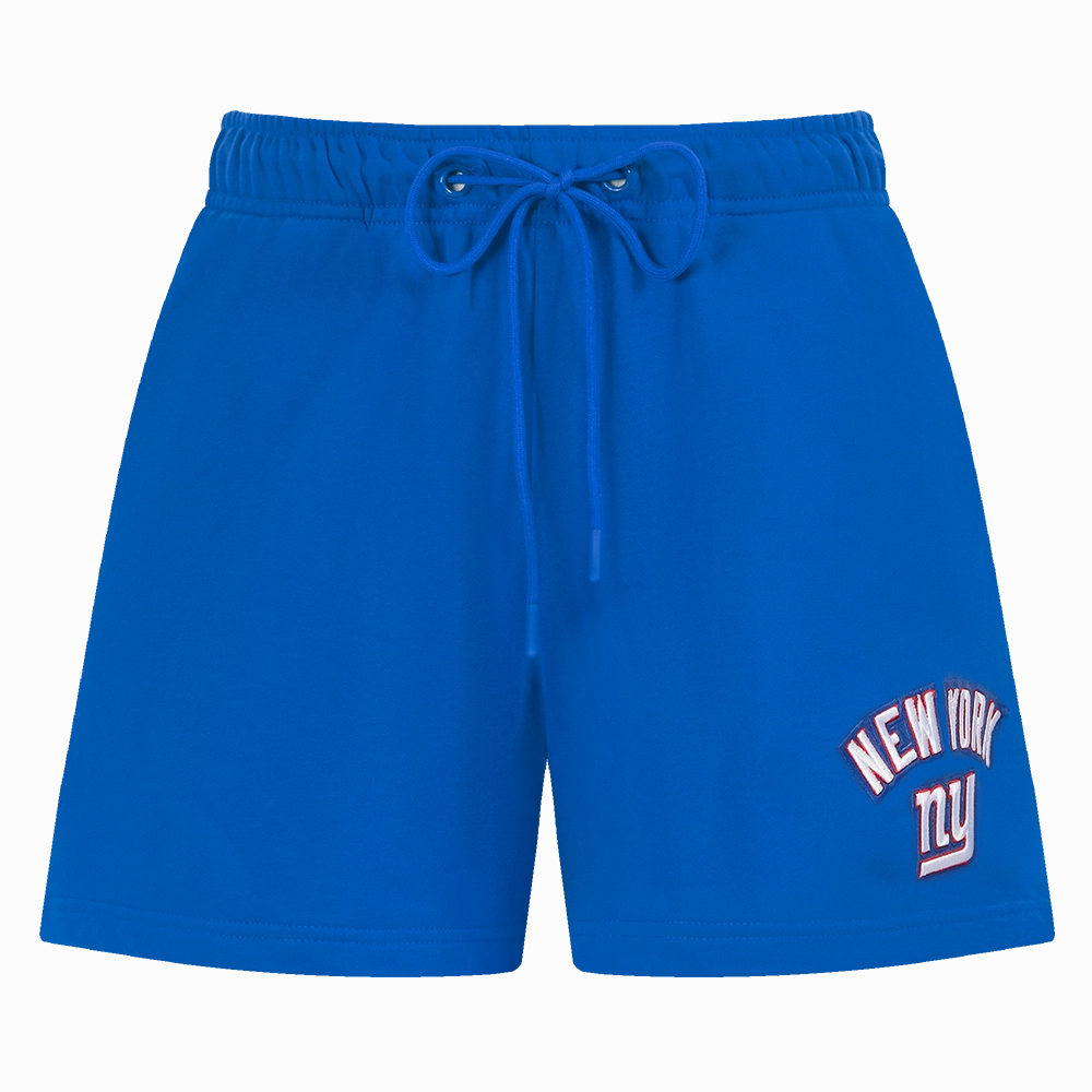 NFL NEW YORK GIANTS CLASSIC WOMEN'S FLEECE SHORT (DODGER BLUE)