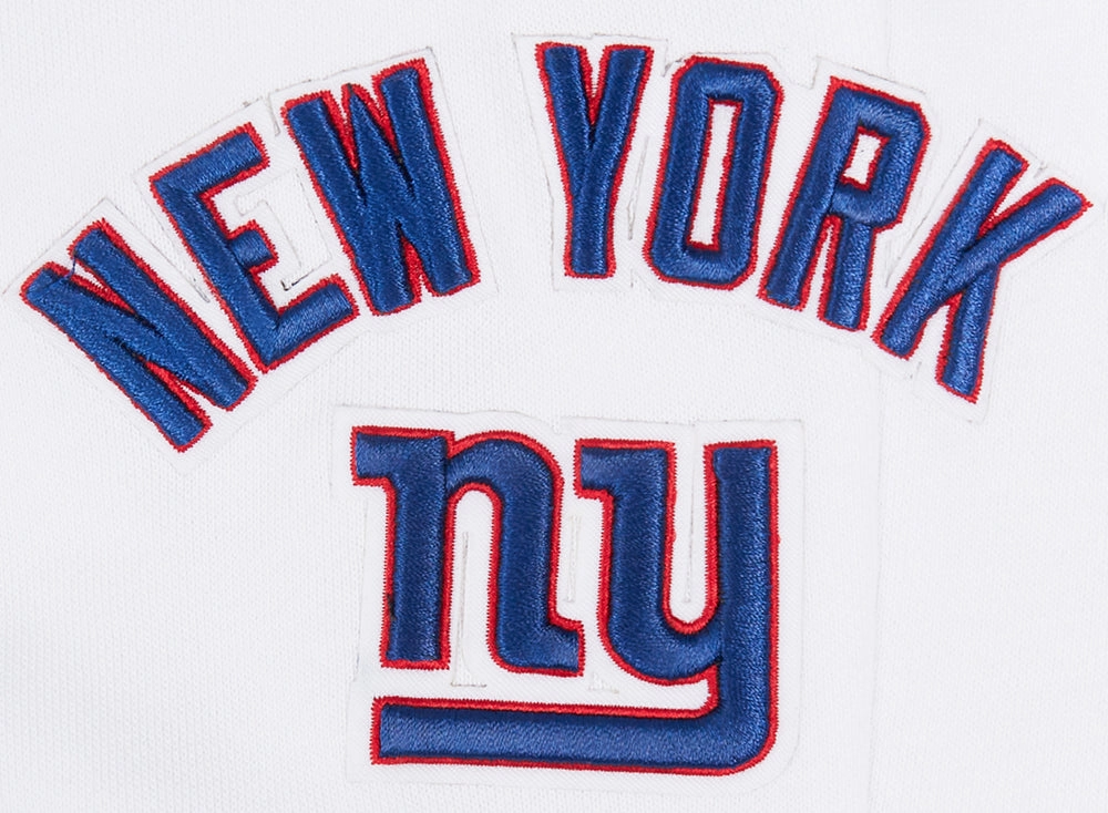 NFL NEW YORK GIANTS HIGH RISE WOMEN'S FLEECE SWEATPANT (WHITE)