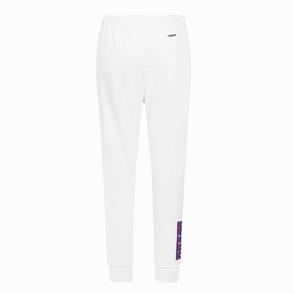 NFL NEW YORK GIANTS HIGH RISE WOMEN'S FLEECE SWEATPANT (WHITE)