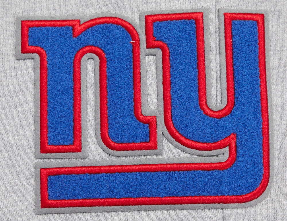 NFL NEW YORK GIANTS MASHUP MEN'S RIB SWEATPANT (HEATHER GREY/DODGER BLUE)
