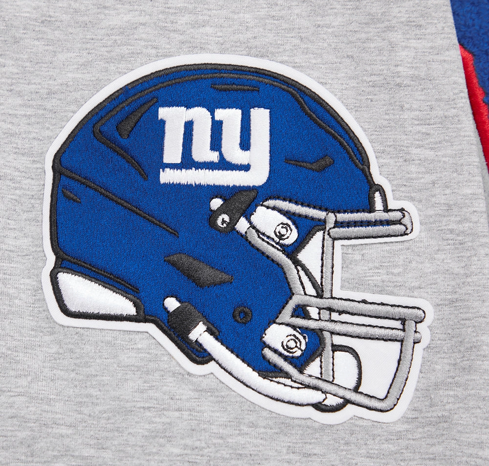 NFL NEW YORK GIANTS MASHUP MEN'S TEE (HEATHER GREY)