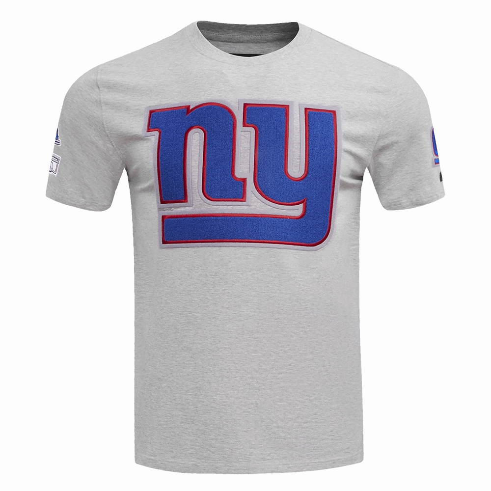 NFL NEW YORK GIANTS MASHUP MEN'S TEE (HEATHER GREY)
