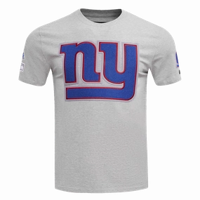 NFL NEW YORK GIANTS MASHUP MEN'S TEE (HEATHER GREY)