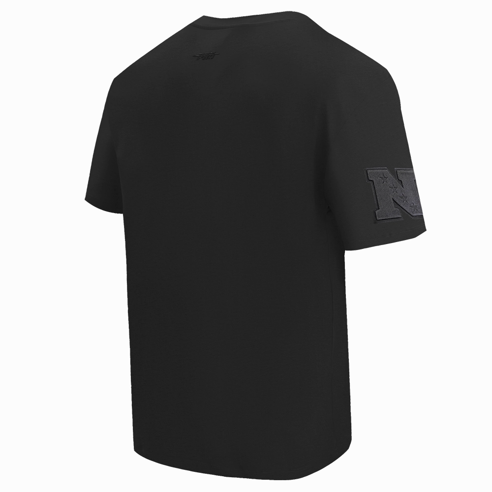 NFL NEW YORK GIANTS NEUTRAL DROP SHOULDER MEN'S TEE (BLACK)