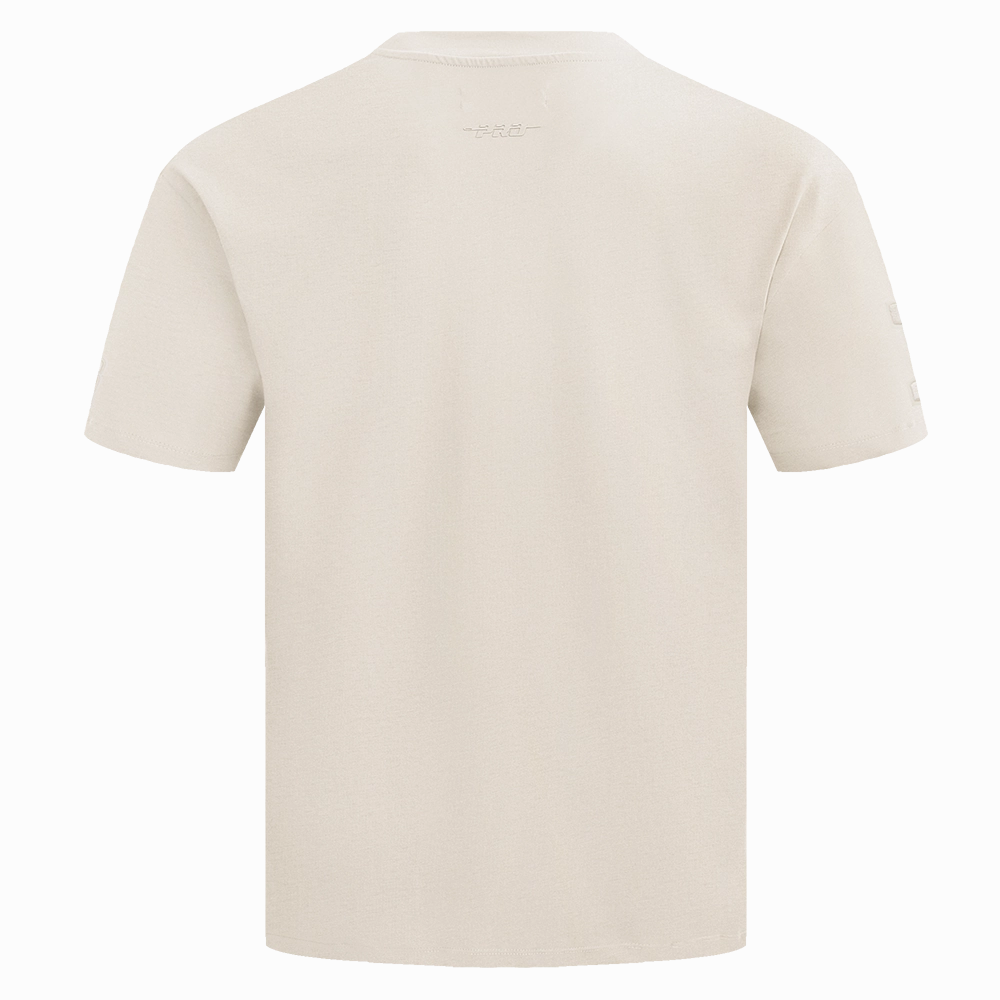 NFL NEW YORK GIANTS NEUTRAL DROP SHOULDER MEN'S TEE (EGGSHELL)