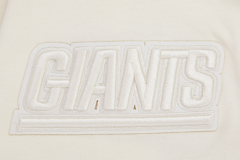 NFL NEW YORK GIANTS NEUTRAL DROP SHOULDER MEN'S TEE (EGGSHELL)