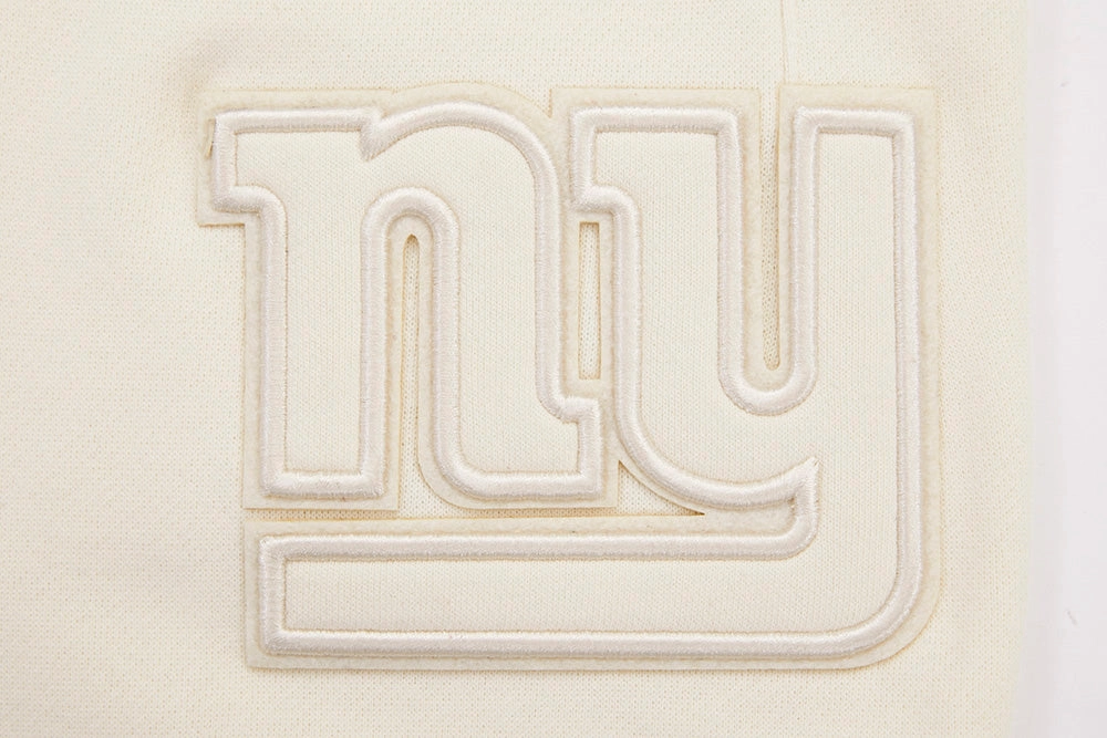 NFL NEW YORK GIANTS NEUTRAL FLEECE SWEATPANT (EGGSHELL)