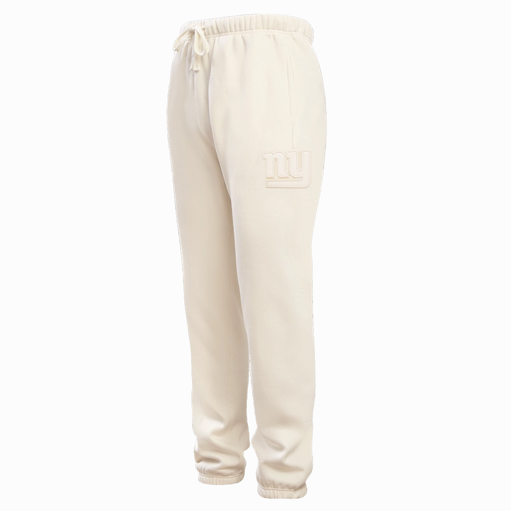 NFL NEW YORK GIANTS NEUTRAL FLEECE SWEATPANT (EGGSHELL)