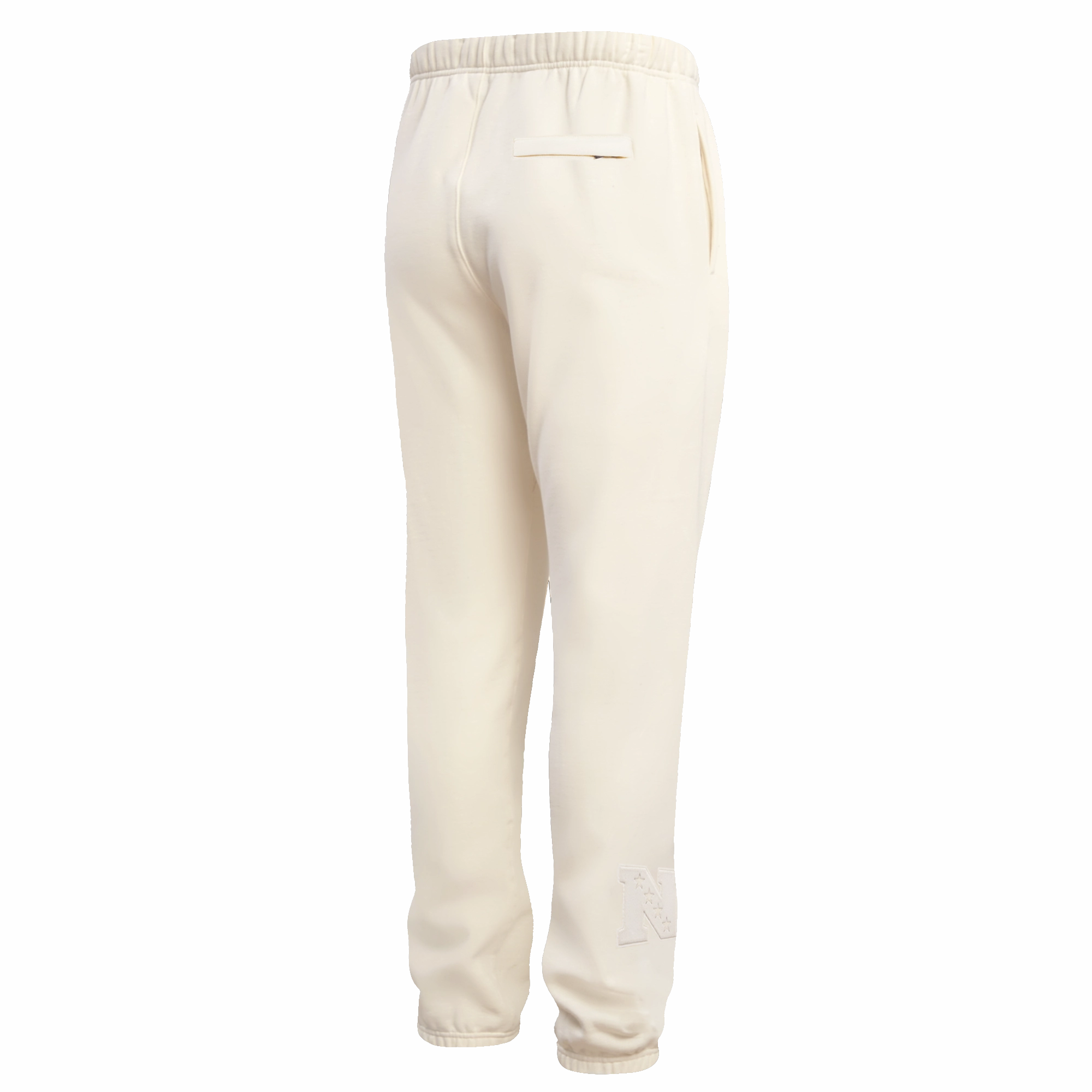NFL NEW YORK GIANTS NEUTRAL FLEECE SWEATPANT (EGGSHELL)