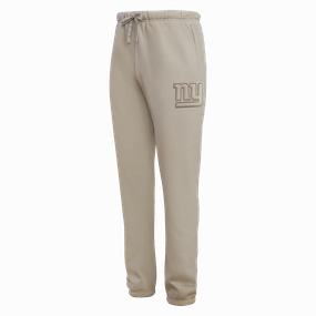 NFL NEW YORK GIANTS NEUTRAL FLEECE SWEATPANT (TAUPE)