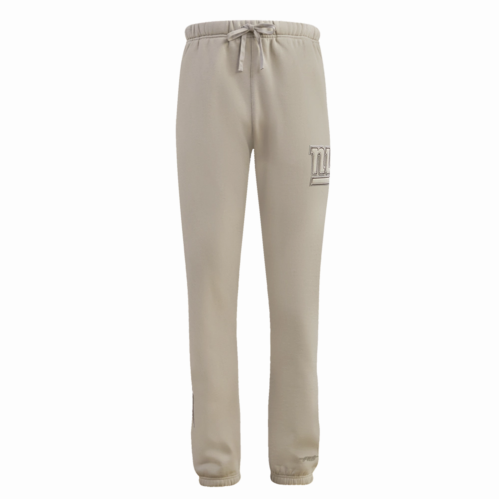 NFL NEW YORK GIANTS NEUTRAL FLEECE SWEATPANT (TAUPE)
