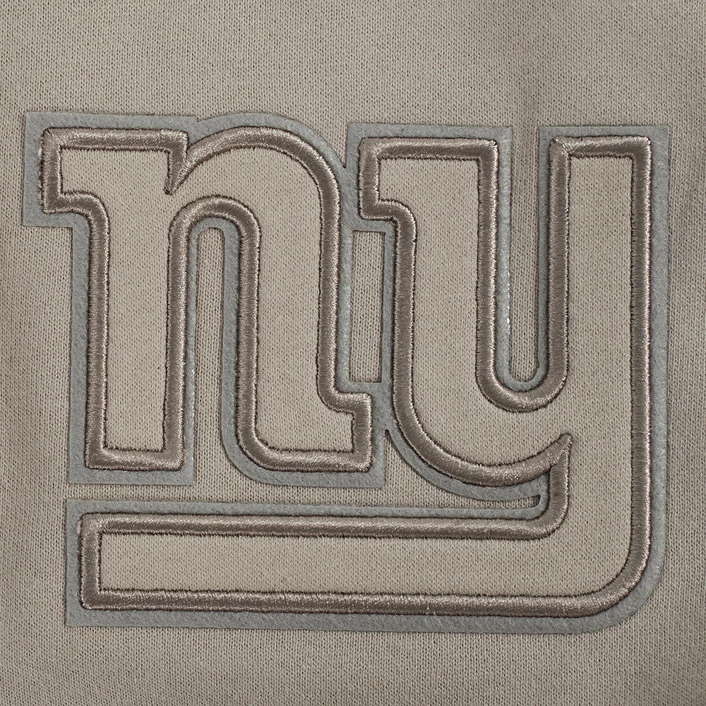 NFL NEW YORK GIANTS NEUTRAL MEN'S FLC SHORT (TAUPE)