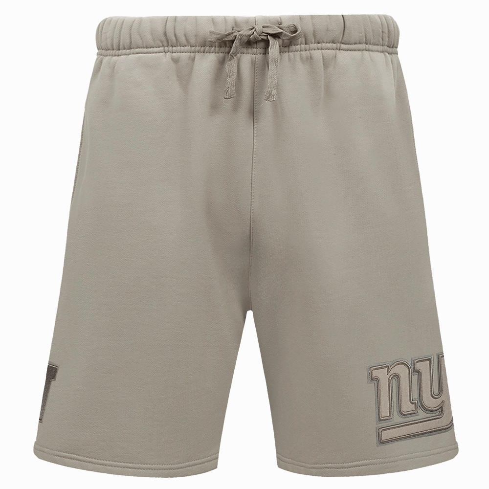 NFL NEW YORK GIANTS NEUTRAL MEN'S FLC SHORT (TAUPE)