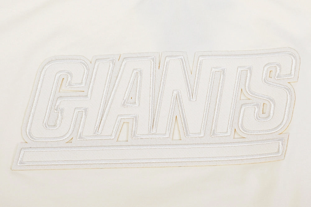 NFL NEW YORK GIANTS NEUTRAL WOMEN'S BOXY TEE (EGGSHELL)