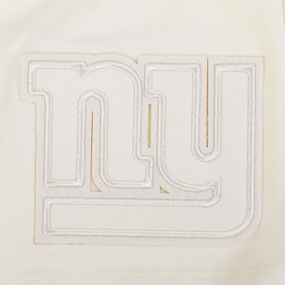 NFL NEW YORK GIANTS NEUTRAL WOMEN'S BOXY TEE (EGGSHELL)